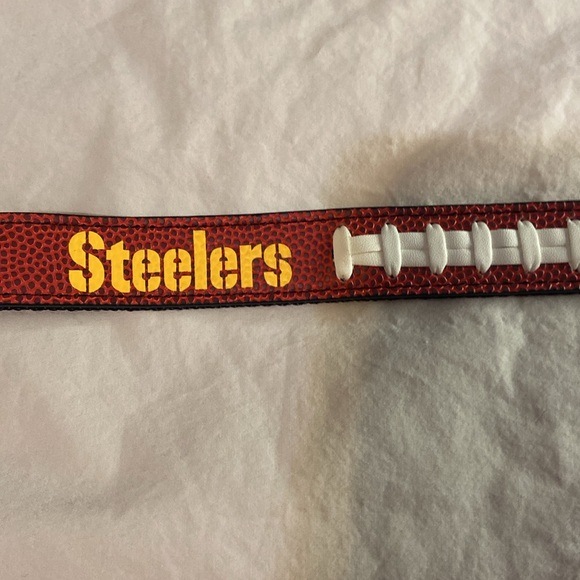 Steelers NFL Football 24” Long Dog Collar - Picture 4 of 16